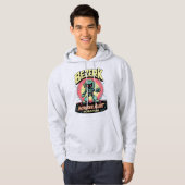 Bezerk Intruder Alert World Tour Retro Arcade Hoodie (Vorne ganz)