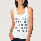 Beziehen Sie Lit | Weihnachten Tank Top (Vorderseite)