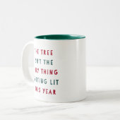 Beziehen Sie Lit | Weihnachten Zweifarbige Tasse (Vorderseite Links)