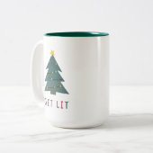 Beziehen Sie Lit | Weihnachten Zweifarbige Tasse (Vorderseite Links)