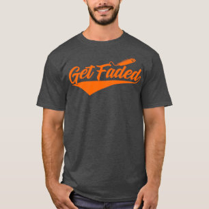 Beziehen Sie sich verblasste Barber-Zitate T-Shirt