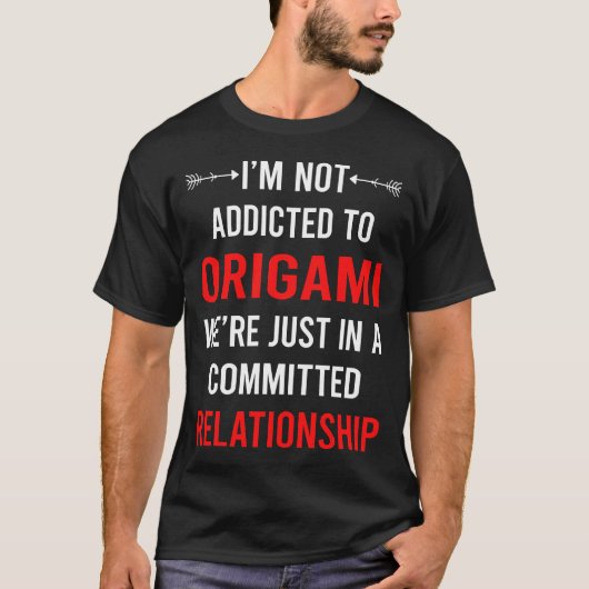 Beziehung Origami T-Shirt (Vorderseite)