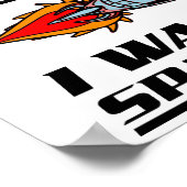 Beziehung Raumschiff Funny Poster (Ecke)