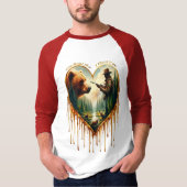 Beziehung zwischen dem Jäger-Grizzly-Bär und dem H T-Shirt (Vorderseite)