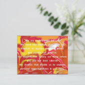 Beziehungen, die Postkarte für Kostenvoranschlag z (Stehend Vorderseite)