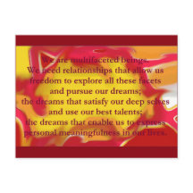 Beziehungen, die Postkarten-Angebot zulassen