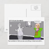 Beziehungen Oh Junge! Sonnige Karten, Tasse und Ge Postkarte (Vorne/Hinten)