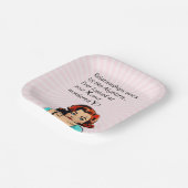 Beziehungen sind wie Algebra Funny Quip Pappteller (Gewinkelt)