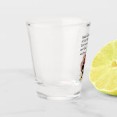 Beziehungen sind wie Algebra Funny Quip Schnapsglas (Links)