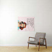 Beziehungen sind wie Algebra Funny Quip Wandteppich (Beispiel (Horizontal))