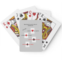 "Beziehungen sind wie ein Kartenspiel."