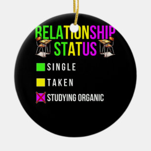 Beziehungen Status Bio Chemie Student Scho Keramik Ornament