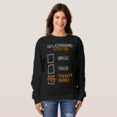 Beziehungen Status Tarantula Eigentümer Spider Tar Sweatshirt (Vorne ganz)