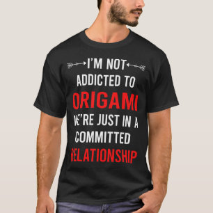 Beziehungs-Origami T-Shirt