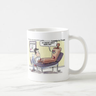 Beziehungs-/Psychologie-Cartoons Lustige Geschenke Kaffeetasse