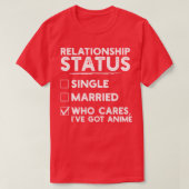 Beziehungsstatus Funny 1 T-Shirt (Design vorne)