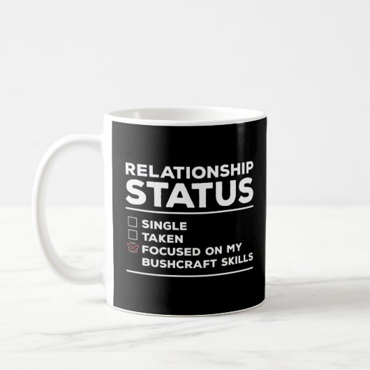 Beziehungsstatus im Fokus auf den Fähigkeiten mein Kaffeetasse (Links)