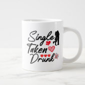 Beziehungsstatus Jumbo-Tasse (Rechts)
