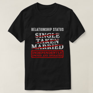 Beziehungsstatus, Lustige Scheidung T-Shirt