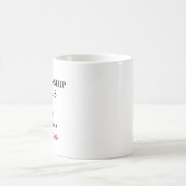 Beziehungsstatus Musiker Kaffeetasse (Mittel)