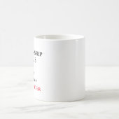Beziehungsstatus - Nahrungsmittelserver Kaffeetasse (Mittel)