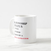 Beziehungsstatus Schwimmer Kaffeetasse (Vorderseite Links)