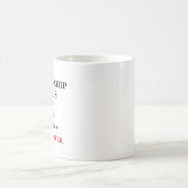 Beziehungsstatus Taxi Fahrer Kaffeetasse (Mittel)