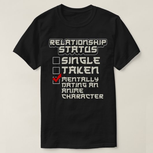 Beziehungsstatus Verabrede Zeichen 2 T-Shirt (Design vorne)