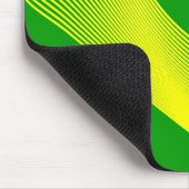 Bézier Curves - Gelb auf Gras Grün 009900 Mousepad (Ecke)