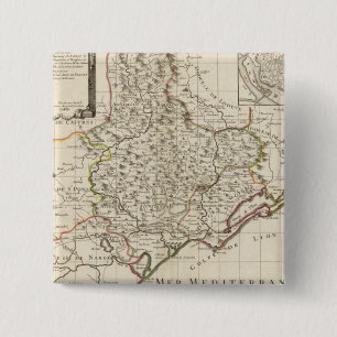 Beziers Frankreich Button