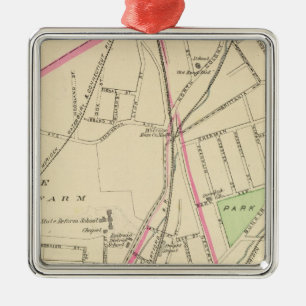 Bezirk 15, New-Haven Silbernes Ornament