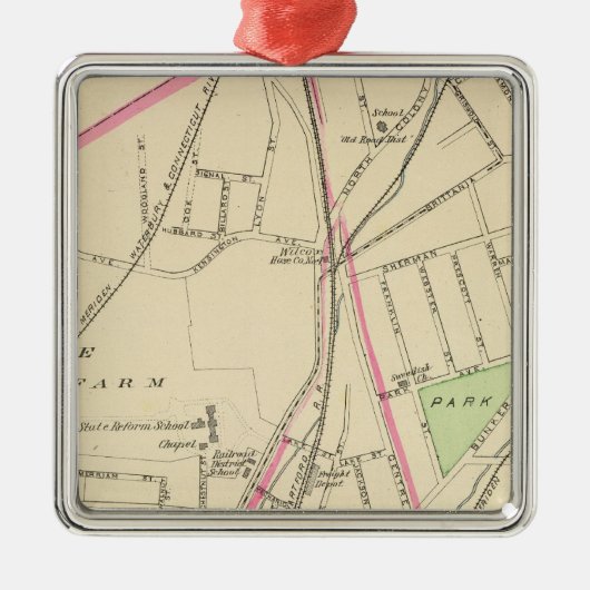 Bezirk 15, New-Haven Silbernes Ornament (Vorne)