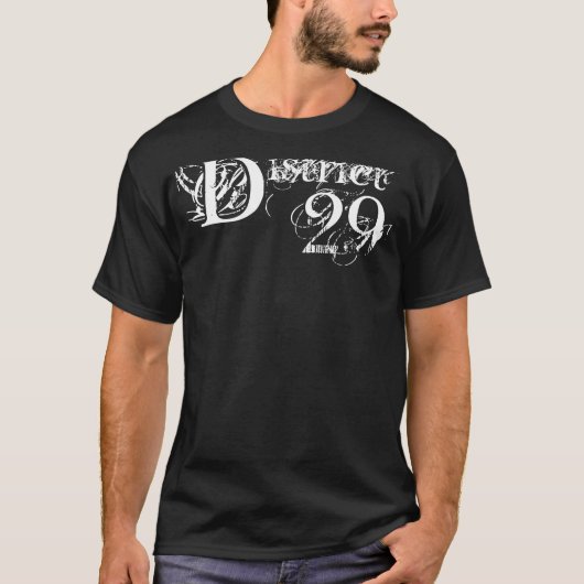 Bezirk 29 - Schwarzes T-Shirt (Vorderseite)