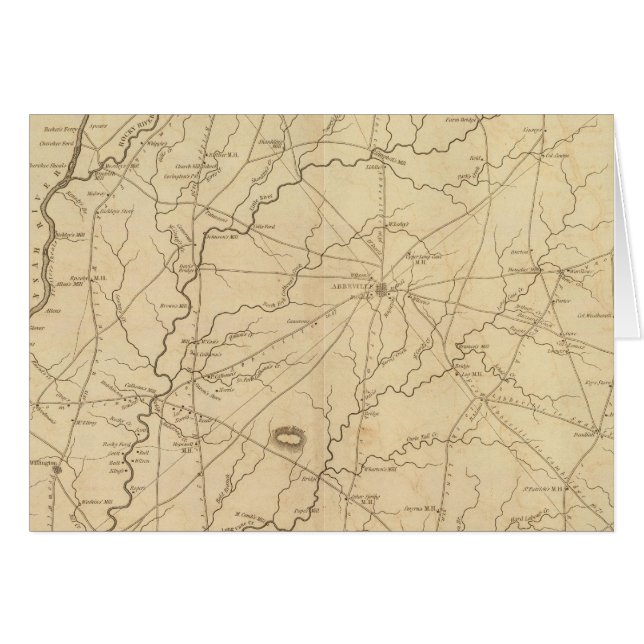 Bezirk Abbeville, South Carolina (Vorderseite (Horizontal))