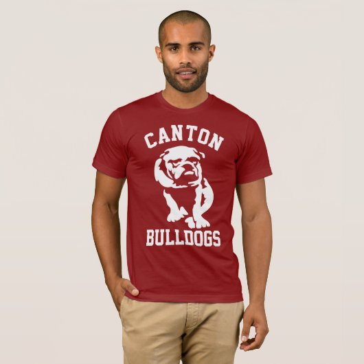 Bezirk-Bulldoggen T-Shirt (Vorne ganz)