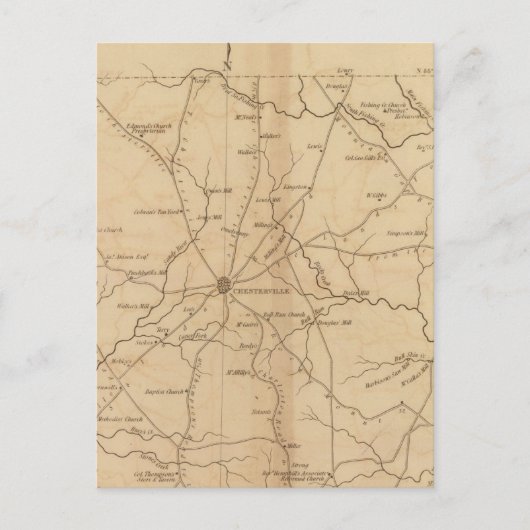 Bezirk Chester, South Carolina Postkarte (Vorderseite)