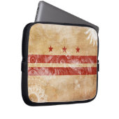 Bezirk Columbia-Flagge Laptopschutzhülle (Vorne Rechts)