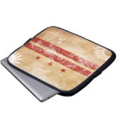Bezirk Columbia-Flagge Laptopschutzhülle (Vorne Knopf)