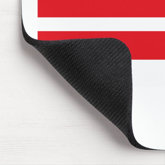 Bezirk Columbia-Flagge Mousepad (Ecke)