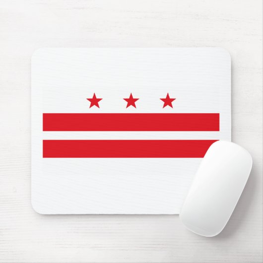 Bezirk Columbia-Flagge Mousepad (Mit Mouse)