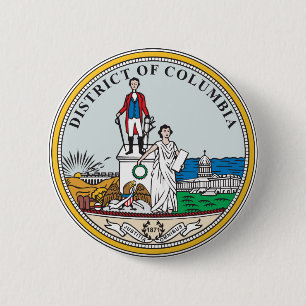 Bezirk Columbia Siegel Button