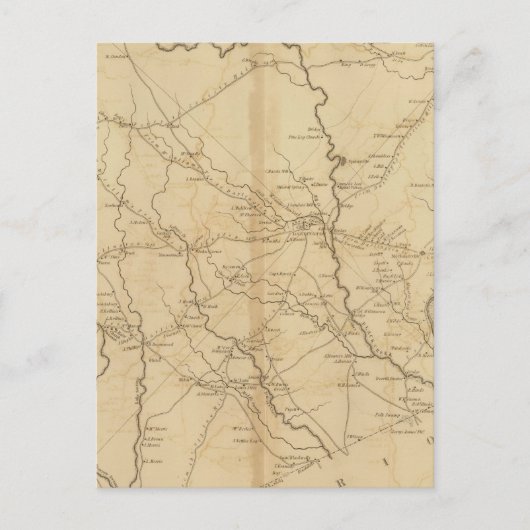 Bezirk Darlington, South Carolina Postkarte (Vorderseite)