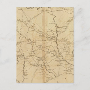 Bezirk Darlington, South Carolina Postkarte