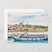 Bezirk Fatih Postkarte (Vorne/Hinten)