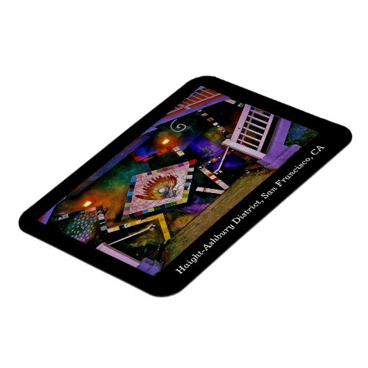 Bezirk Haight-Ashbury Magnet (Linke Seite)