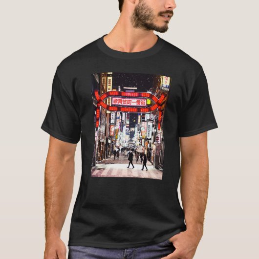 Bezirk Kabukicho Tokio Japan Nightlife Japan T-Shirt (Vorderseite)