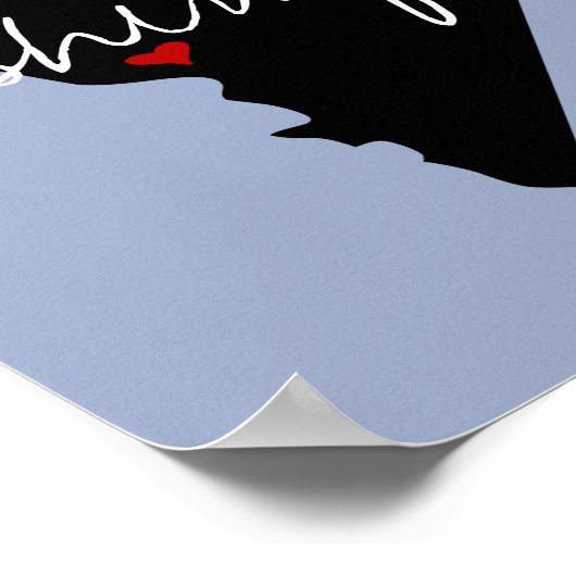 Bezirk Kolumbien Stadt Poster (Ecke)