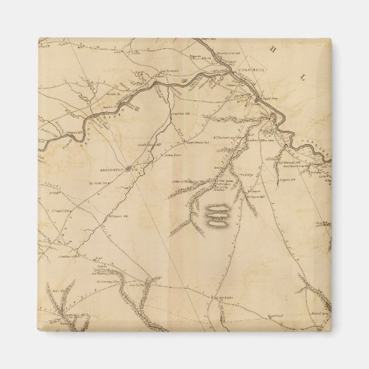 Bezirk Lexington, South Carolina Magnet (Vorne)