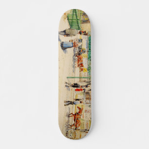 Bezirk Mariahilf in Wien, Österreich Skateboard