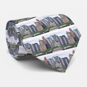 Bezirk-Niedrigeres Finanziellmanhattan Krawatte (Gerollt)